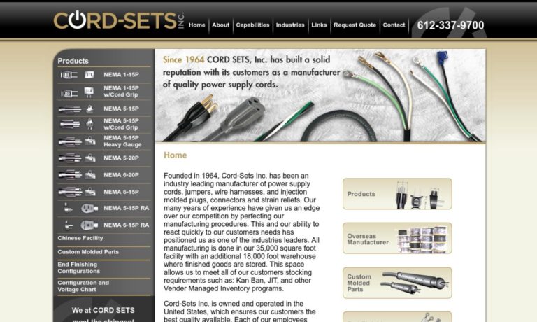 Cord-Sets, Inc.