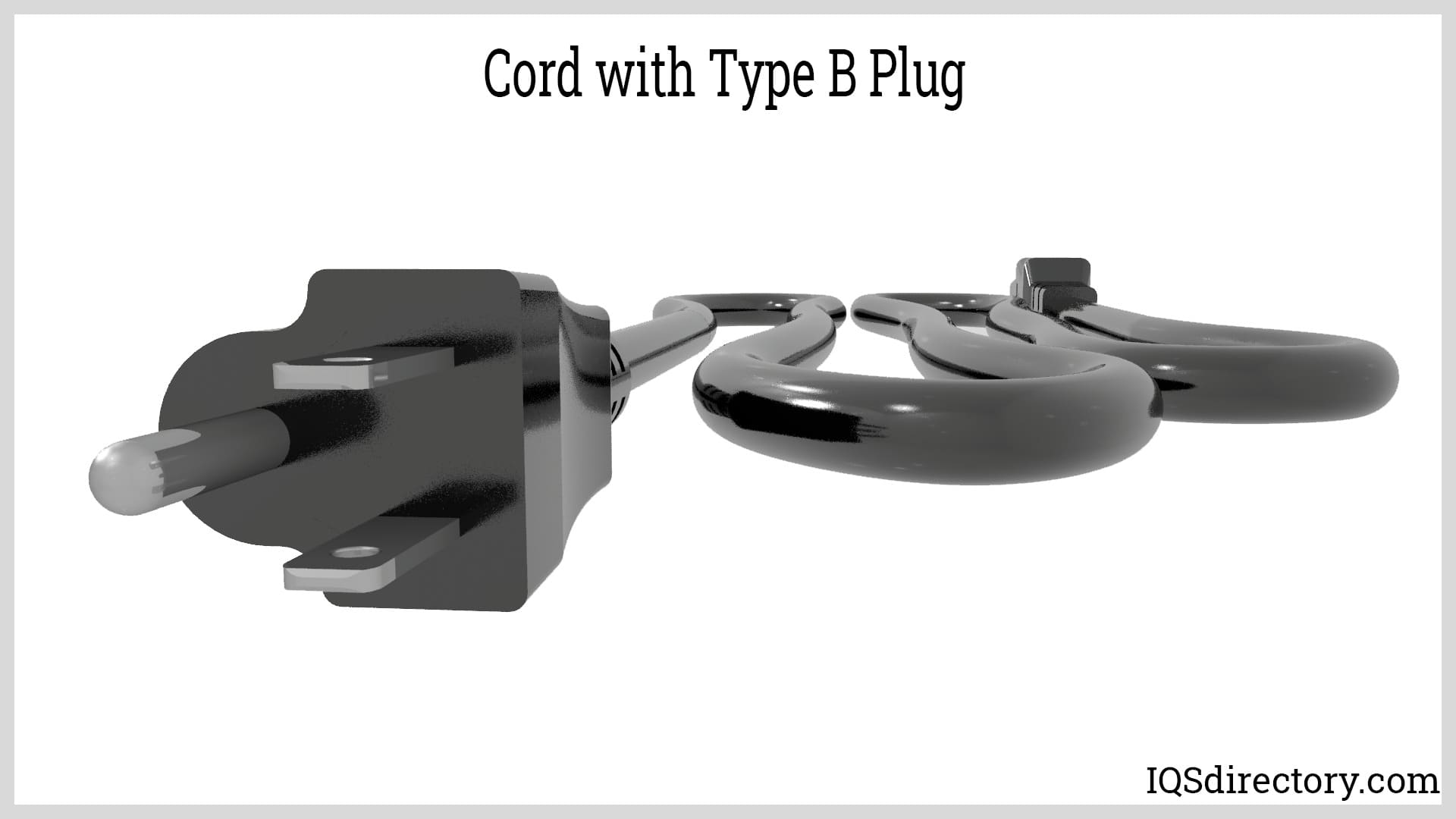 Cord with Type B Plug